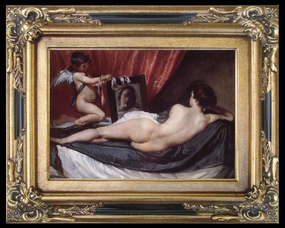 framed  Diego Velazquez The Toilet of Venus, Ta015